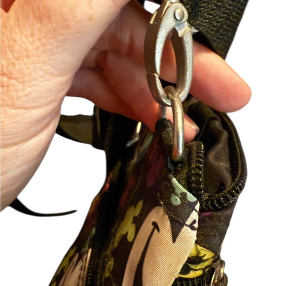 Disney Parks Mickey Mouse Multicolor Nylon Crossbody Handbag  - 6.25" x 8.5" - Picture 5 of 14